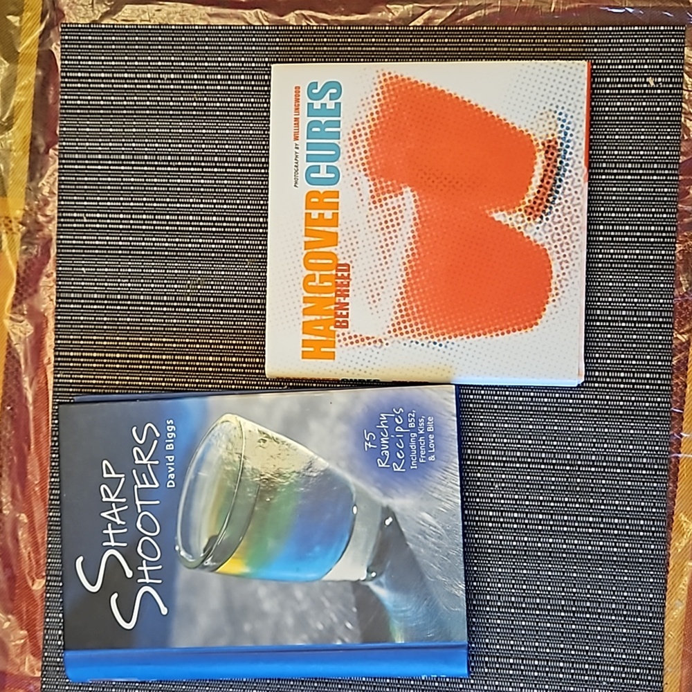 2 Bartender books